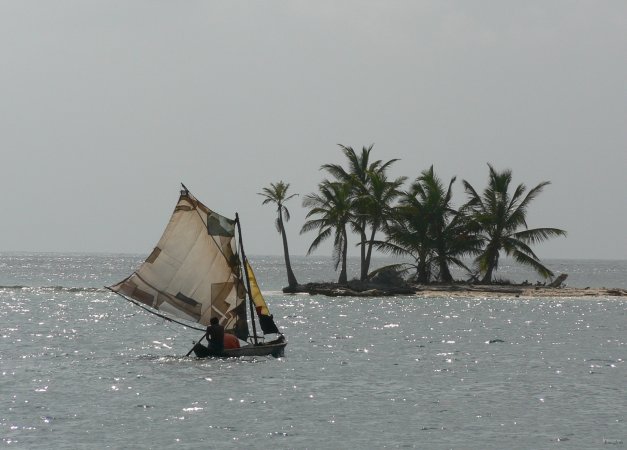 47- Kunas partant a la peche 